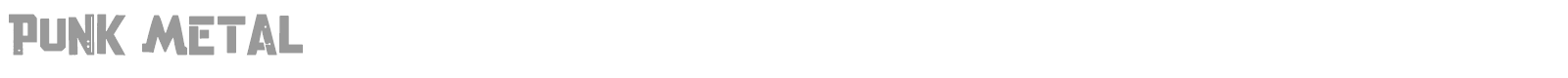 Punk Metal font preview